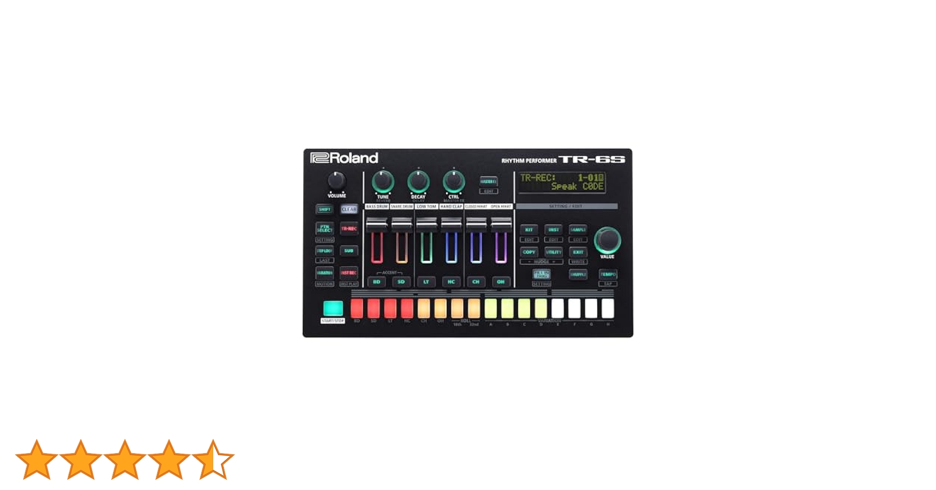 Amazon.com: Roland TR-6S Rhythm Performer | Compact Drum